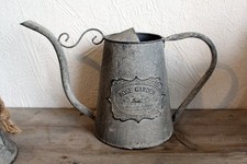 Gießkanne Nostalgie Deko Rose Zinkkanne Antikstil Vintage Shabby Gartendeko