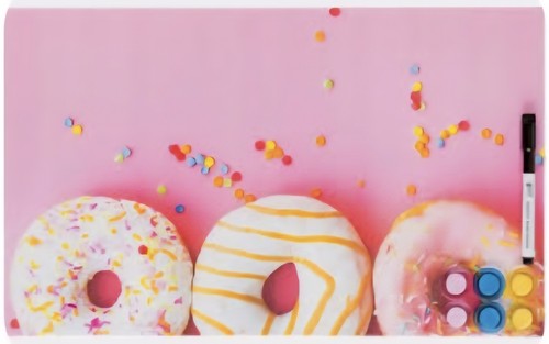 Magnettafel donut design - magnettafel,