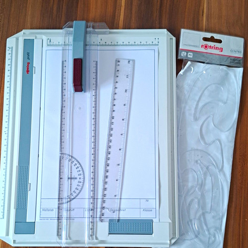 Rotring zeichenplatte set mit - set,