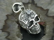 Ketten anhänger totenkopf - ketten,