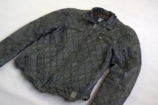 Tigha Leder Biker Jacke Jacket Chaqueta Giacchetta Motorrad Look Bomber Rider S