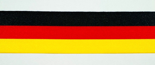 Nationalband schwarz rot - 1m,