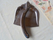 Altes Tischkehrset Kehrgarnitur Schaufel und Besen Vintage