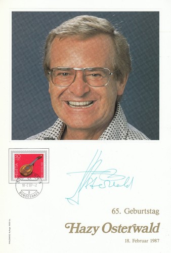 Schweiz autogrammblatt hazy - schweiz,