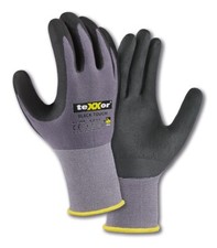 Nylon-Strickhandschuhe BLACK TOUCH® Montagehandschuh Silikonfrei Texxor 2450