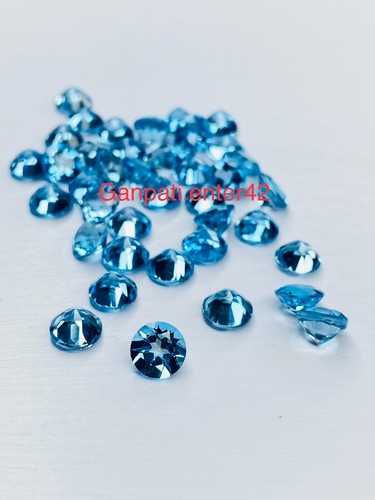 Blauer topas swiss facettiert - blauer,