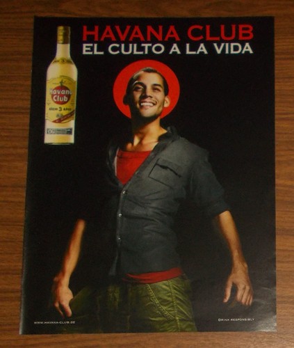 Seltene werbung havana club - werbung,