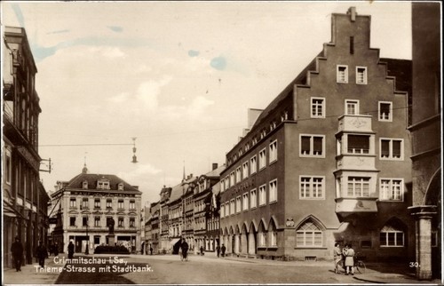 Crimmitschau sachsen - ak,