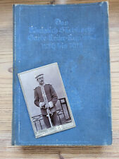 Regimentsgeschichte + CDV Foto Garde Reiter Regiment Dresden 1889-1918 Sachsen