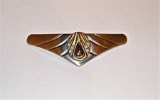 Schmuck Clip Spange Messing? Vintage für Krawatten? gold silber funkelnd