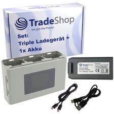 Set: Akku 2,5Ah + Dreifach