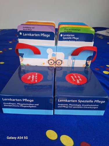 Care lernkarten pflege set - care,