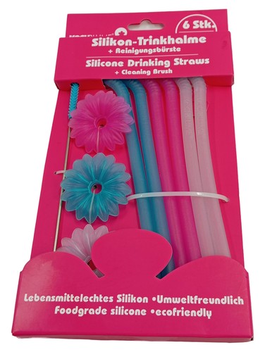 Kochblume silikon trinkhalme - kochblume, silikon-trinkhalme