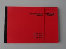 Betriebsanleitung Deutz D 6807