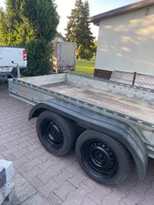 Doppelachsanhänger,Bj.09/98 mit Auffahrschienen,