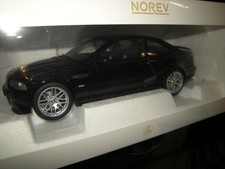 1:18 Norev BMW E46 M3 CSL Black / Schwarz in OVP