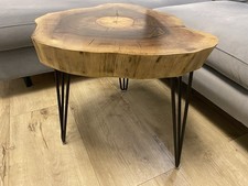 Couchtisch Walnuss Epoxidharz