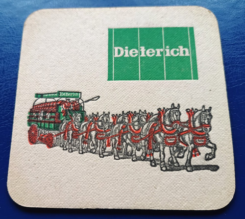 Bierdeckel brauerei dieterich - brauerei,