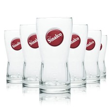 6x Sinalco Glas 0,2l Becher |