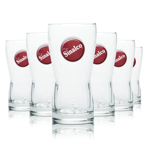 Sinalco glas becher - 6x, |