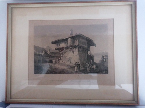 Original stahlstich 1850 - stahlstich, um