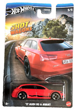 Hot Wheels '17 Audi RS6 Avant 5/5 Hot Wagons 1:64 Modellauto Spielzeug Kombi OVP