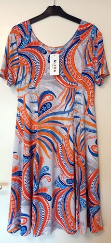 Bedrucktes kleid sommerkleid - bedrucktes,