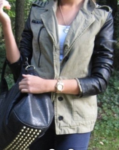 Bershka jacket parka bomber