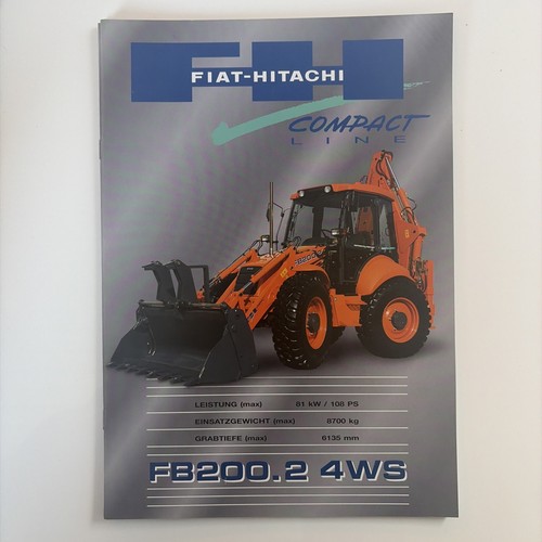 Fiat hitachi prospekt - hitachi, fb200.2