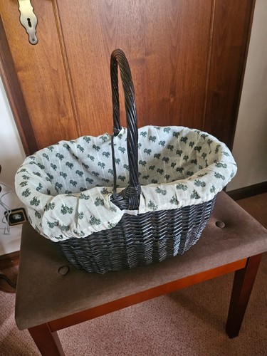 Vintage retro nähkorb - retro,