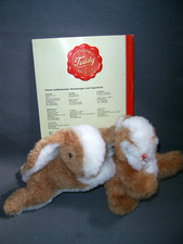 2 Hasen von Teddy Hermann Hirschaid 70er Jahre 711/20 + 709/24