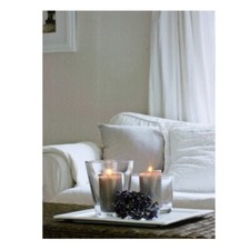 LED Bild Leuchtbild beleuchtet Wandbild Kerzen Laterne Leinwand 40 x 30 cm