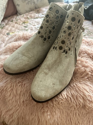 Sommerstiefel silber - in,
