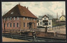 Ansichtskarte Vegesack, Strasse an der Grohn mit Wohnhäusern 