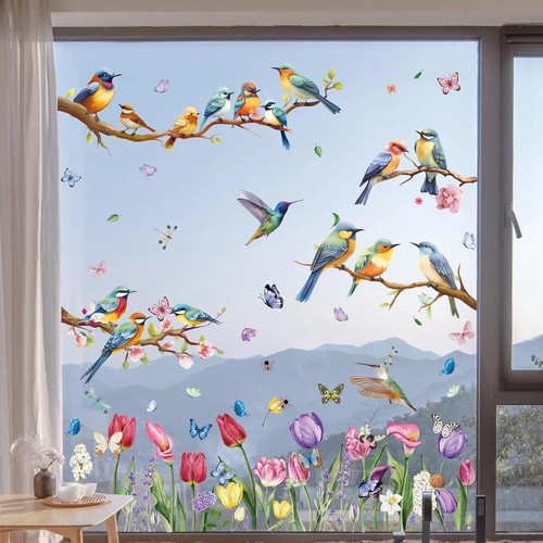 Stück fensterbild vögel - stück,