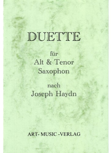 Duette saxophon alt tenor - duette,