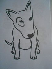 Schablone hund23 auf - schablone,