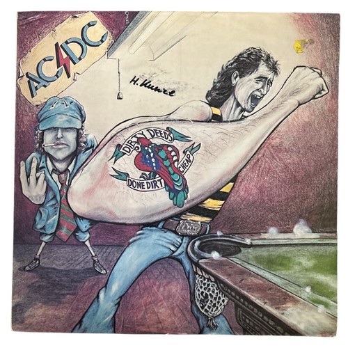 Vinyl dirty deeds - ac/dc, done
