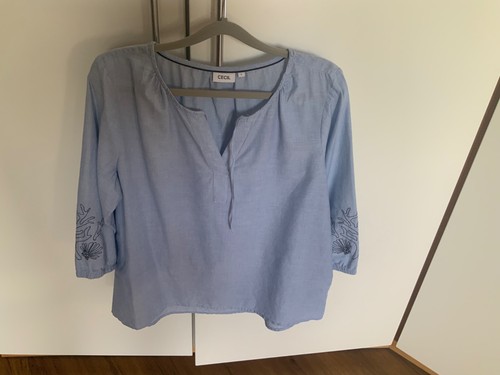 Cecil bluse hellblau l - bluse, hellblau,