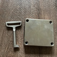 Kastenschloss Möbel Aufschraubschloss Dorn 50 mm Links DDR Antik TGL-Norm