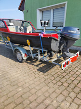 Angelboot mit Fischfinder, Trailer  ,hydraulische  Lenkung ,15 PS Yamaha Motor 