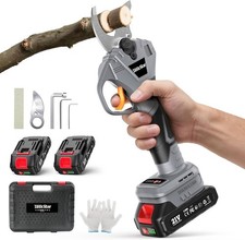 TaskStar 40MM Akku Astschere 21V Elektrische Gartenschere Ladegerät Baumscheren