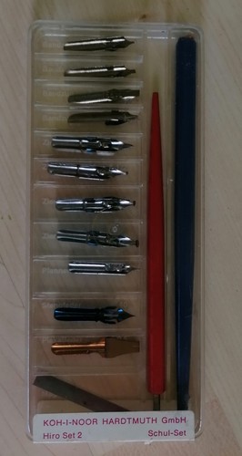 Kalligraphie schulset - kalligraphie,