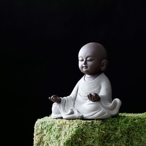 Klein buddha statue mönch - klein,