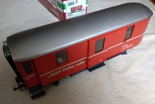 LGB 41841 RhB Gepäckwagen D 4062 Rot in OVP, sehr selten und neuwertig!