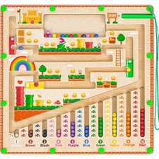 Montessori Magnetspiel Holz