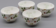 Wedgwood Wild Strawberry 4x Schale Schälchen neuwertig