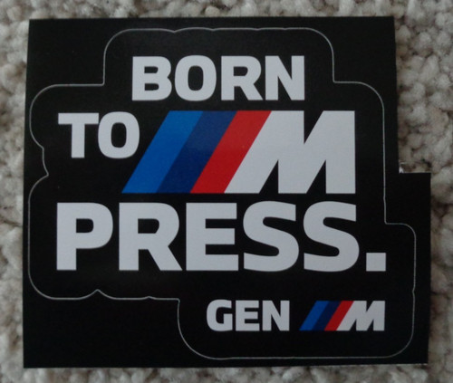 Aufkleber sticker born to m - sticker,