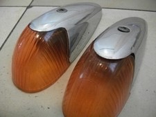 VW Käfer Brezel Ovali schmale Blinker Kappen/Gläser HELLA