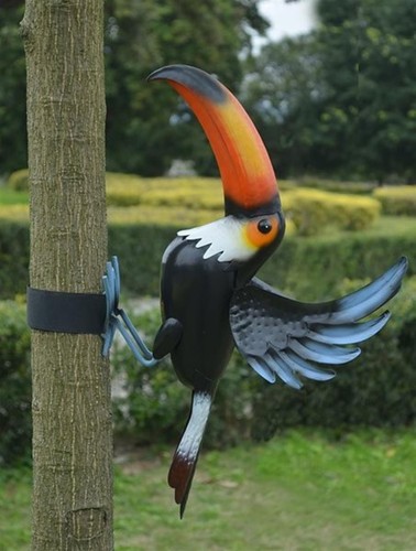 Tukan vogel metall zum hängen - vogel,